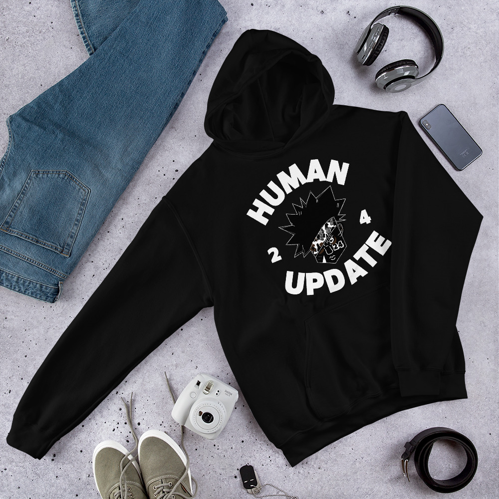 Human Update Unisex Hoodie