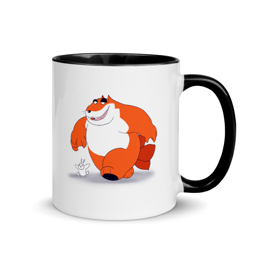 Kitsune & Buni Mug with Color Inside