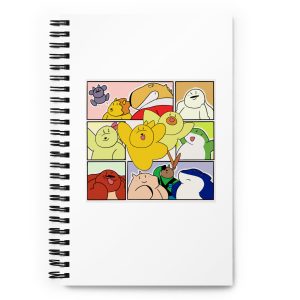 "Treatlanders" Spiral notebook