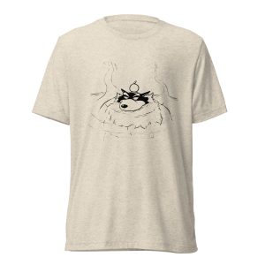 "Charkuma Hot Spring Black" Short sleeve t-shirt