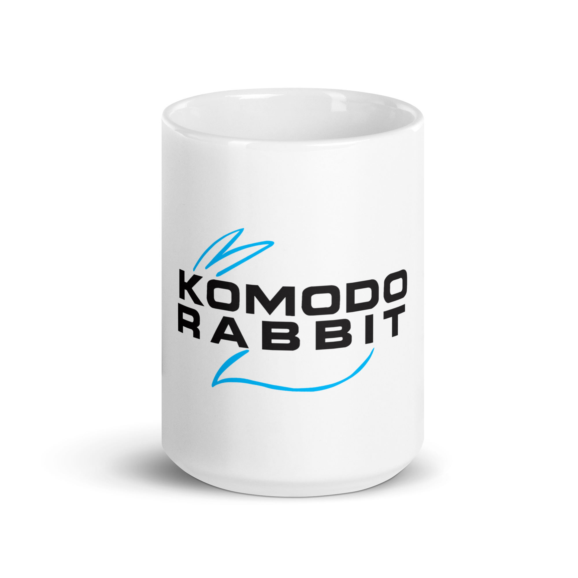 "KomodoRabbit Logo" White glossy mug - Image 7