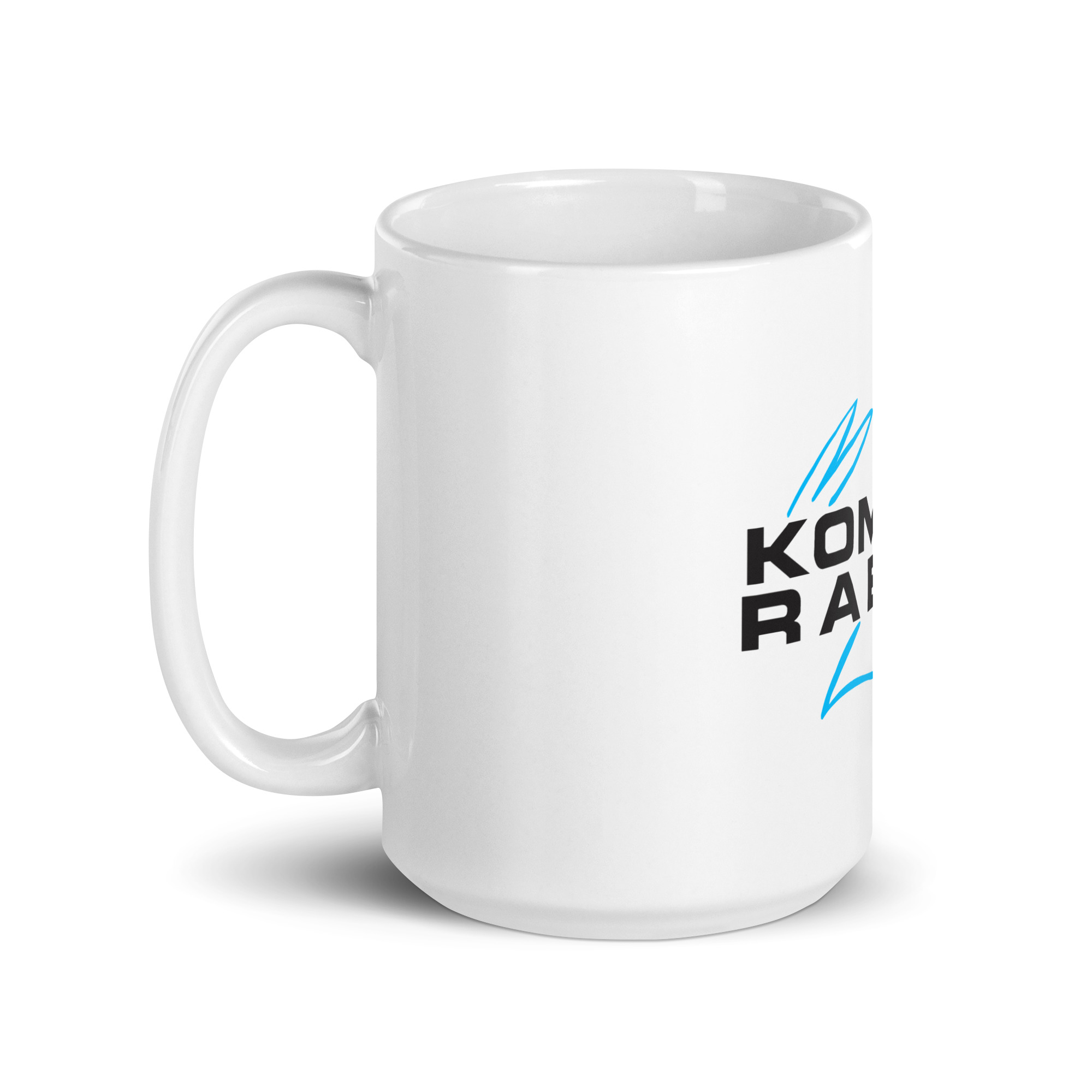 "KomodoRabbit Logo" White glossy mug - Image 6