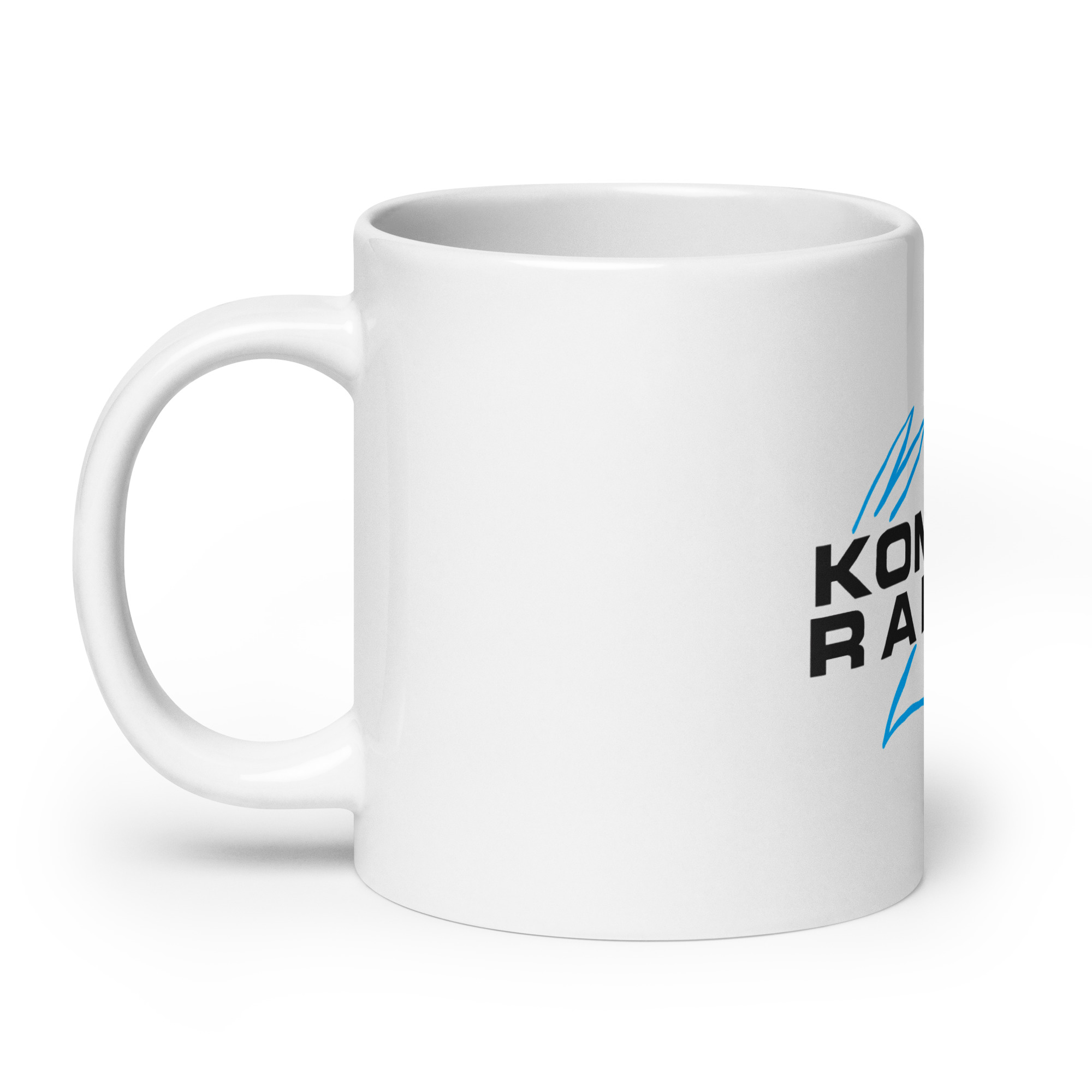 "KomodoRabbit Logo" White glossy mug - Image 8