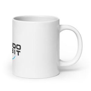 "KomodoRabbit Logo" White glossy mug